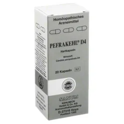 Pefrakehl Sanum Kehlbeck-Kapseln D 4, 20 St