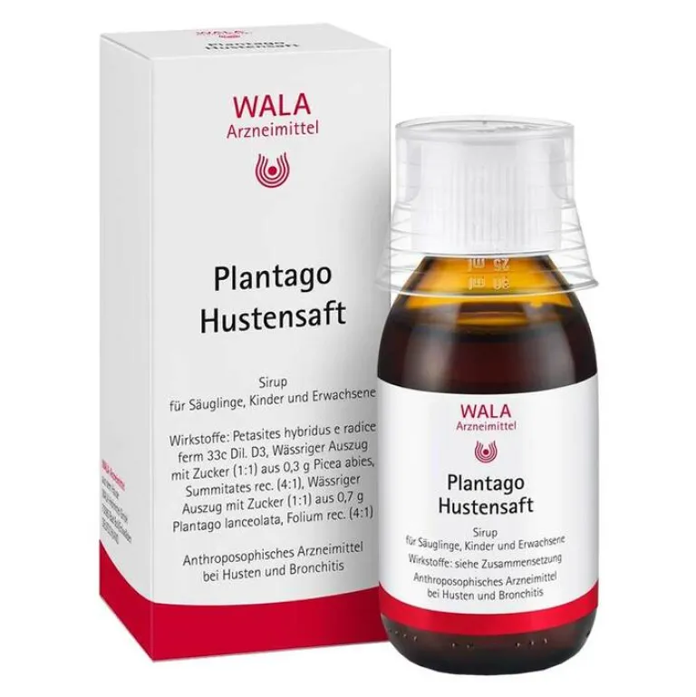 Kinder Wala Kinder & Säuglinge-Plantago Hustensaft, 90 ml