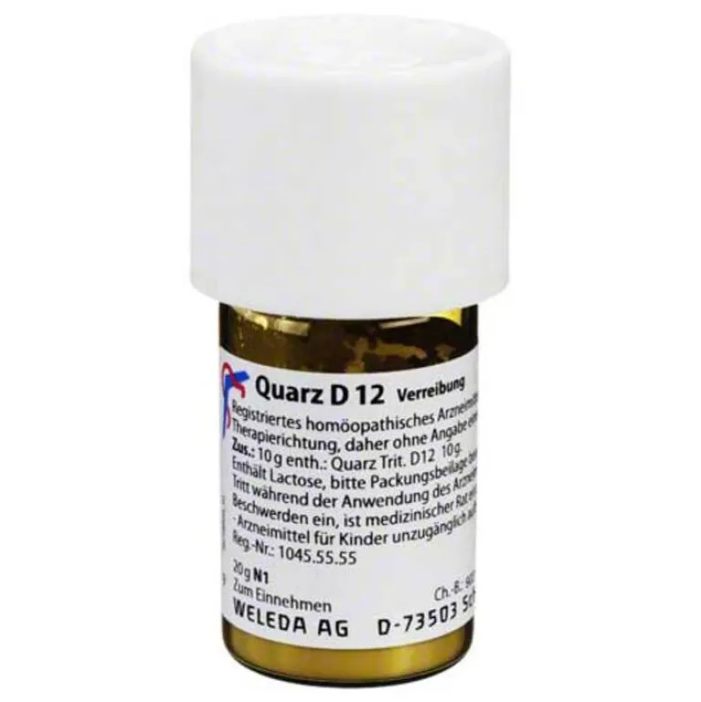 Weleda Haut-Quarz D 12 Trituration, 20 g