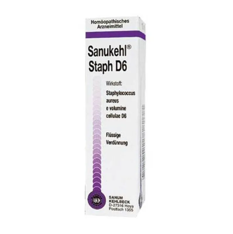 Sanukehl Sanum Kehlbeck-Staph D 6 Tropfen, 10 ml