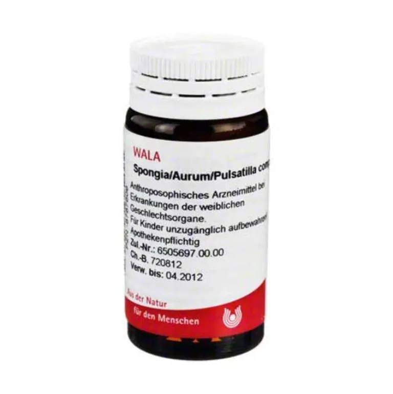Für Die Frau-Spongia Aurum Pulsatilla com, 20 g