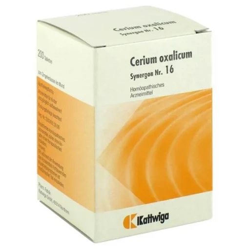 Kattwiga Kattwiga-Synergon 16 Cerium oxalicum Tabletten, 200 St