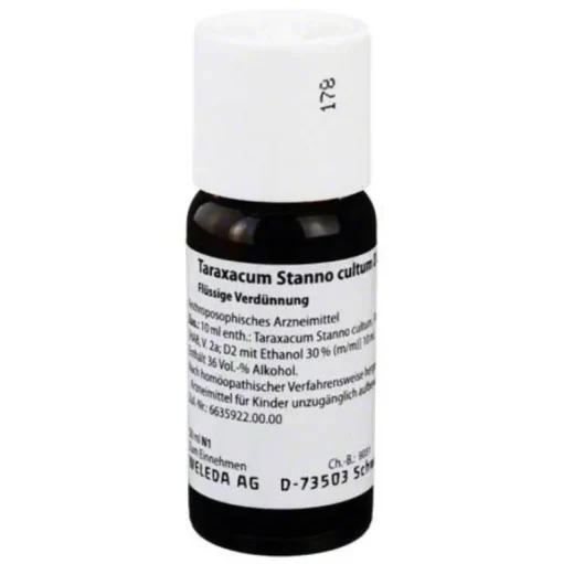 Weleda Leber & Galle-Taraxacum Stanno Cultum D 2 Dilution, 50 ml