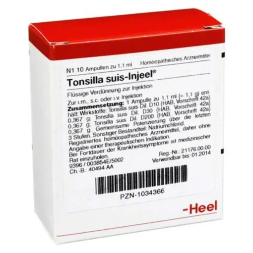 Injeel Heel-Tonsilla Suis Ampullen, 10 St