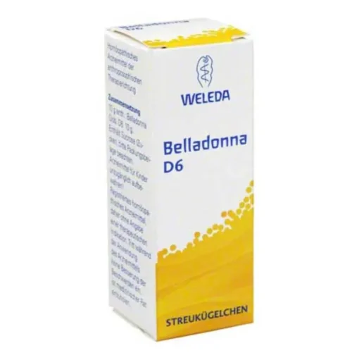 Weleda B-Belladonna D 6 Globuli, 10 g
